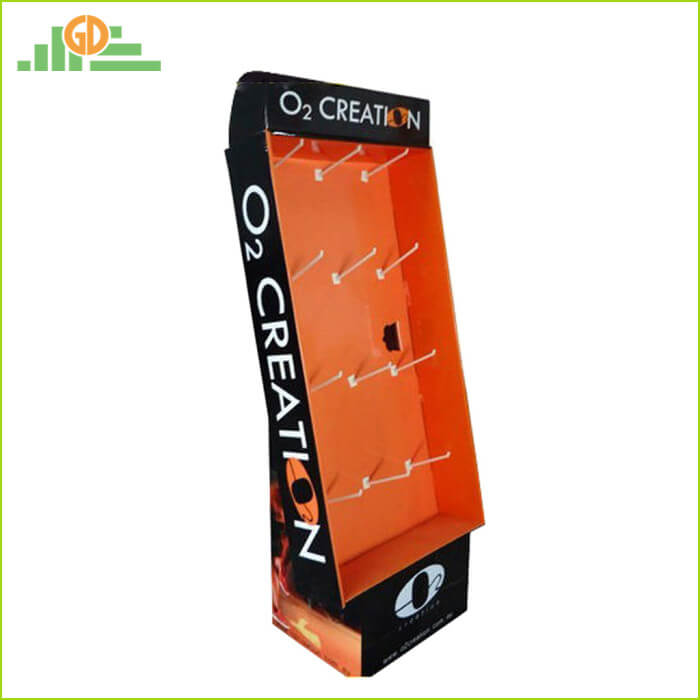 Service Equipment Custom Color Printing Cardboard Sidekicks Display