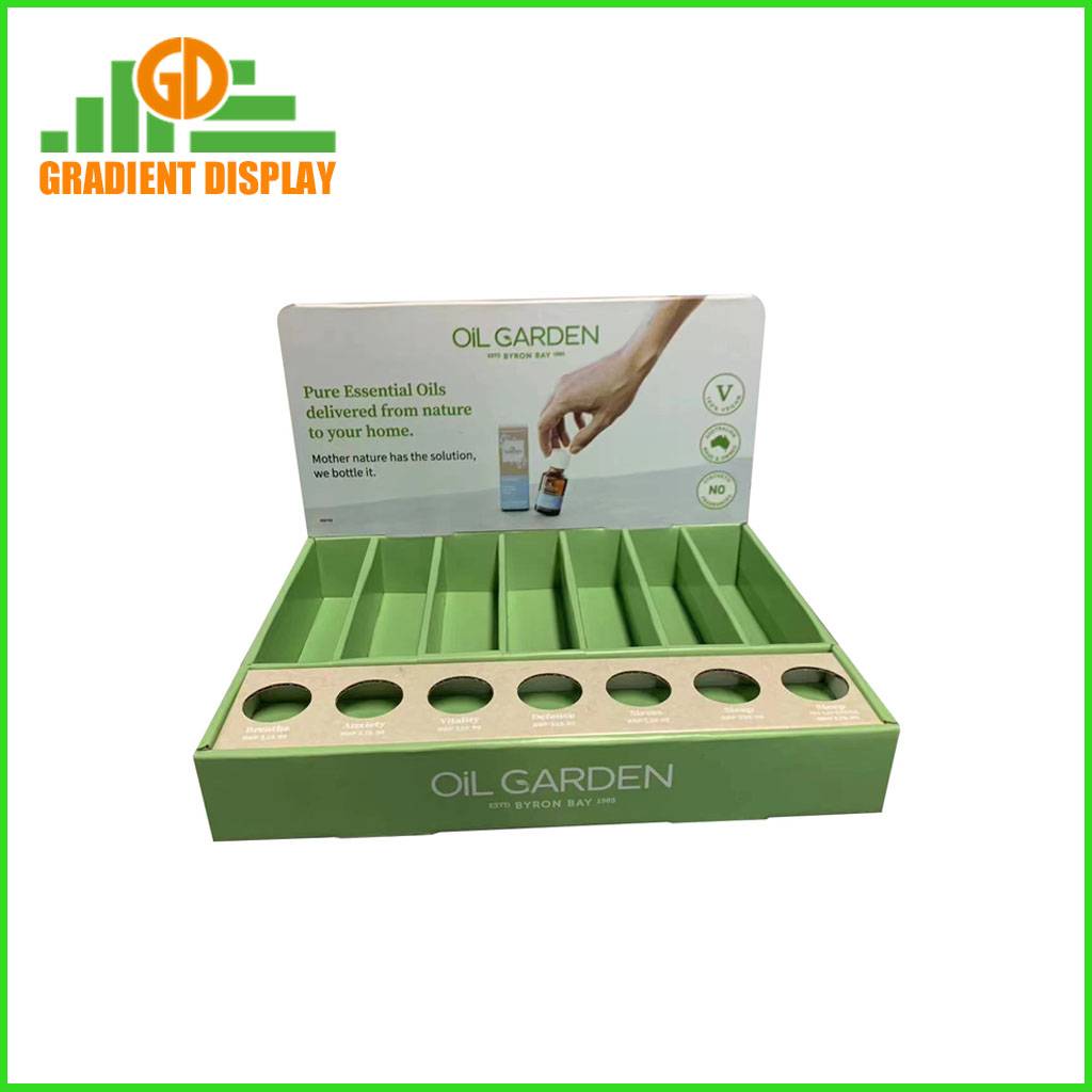 Custom Kraft Paper Display Cardboard Table Counter Top Box Display Countertop Cardboard Counter Display Box