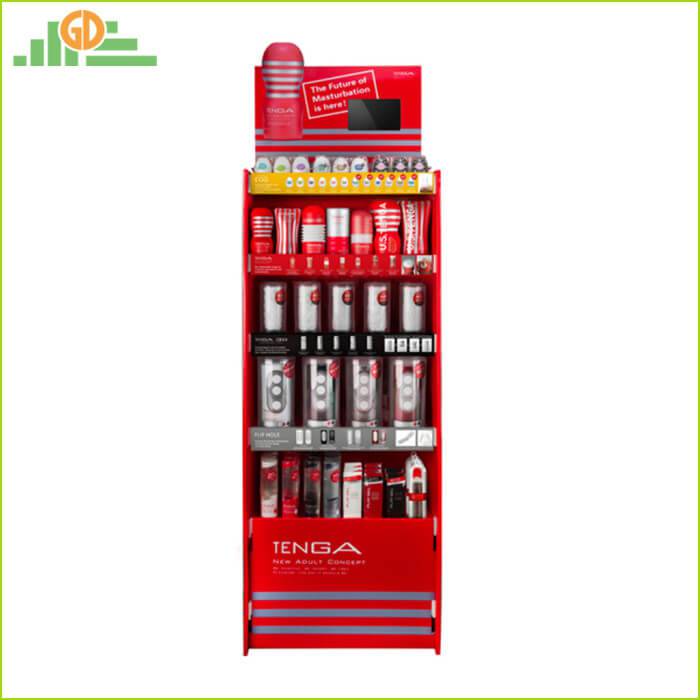 Soft Drink Retail Pocket Paper Display Rack