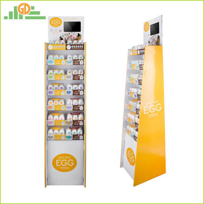 POS Cardboard Display Recycled Material Cardboard